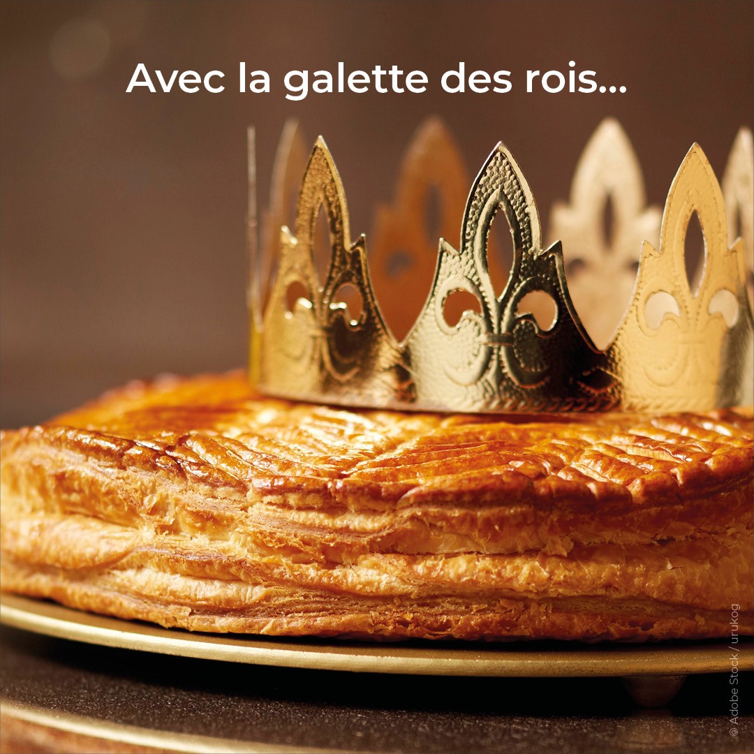 galette des rois crémant blanche