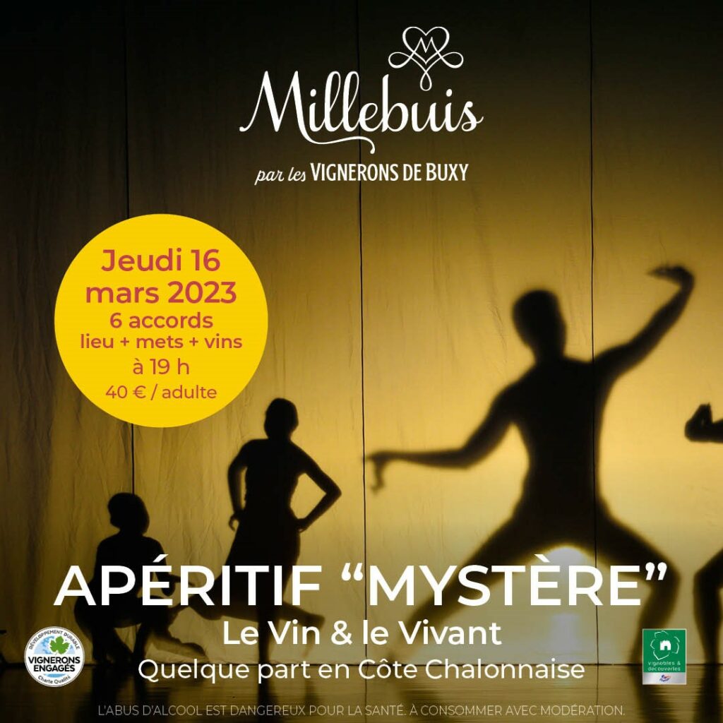 APÉRITIF MYSTÈRE LE VIN ET LE VIVANT