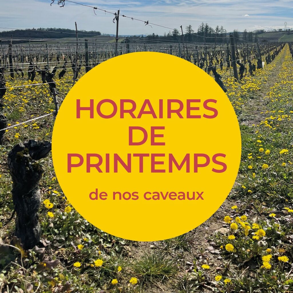HORAIRES DE PRINTEMPS