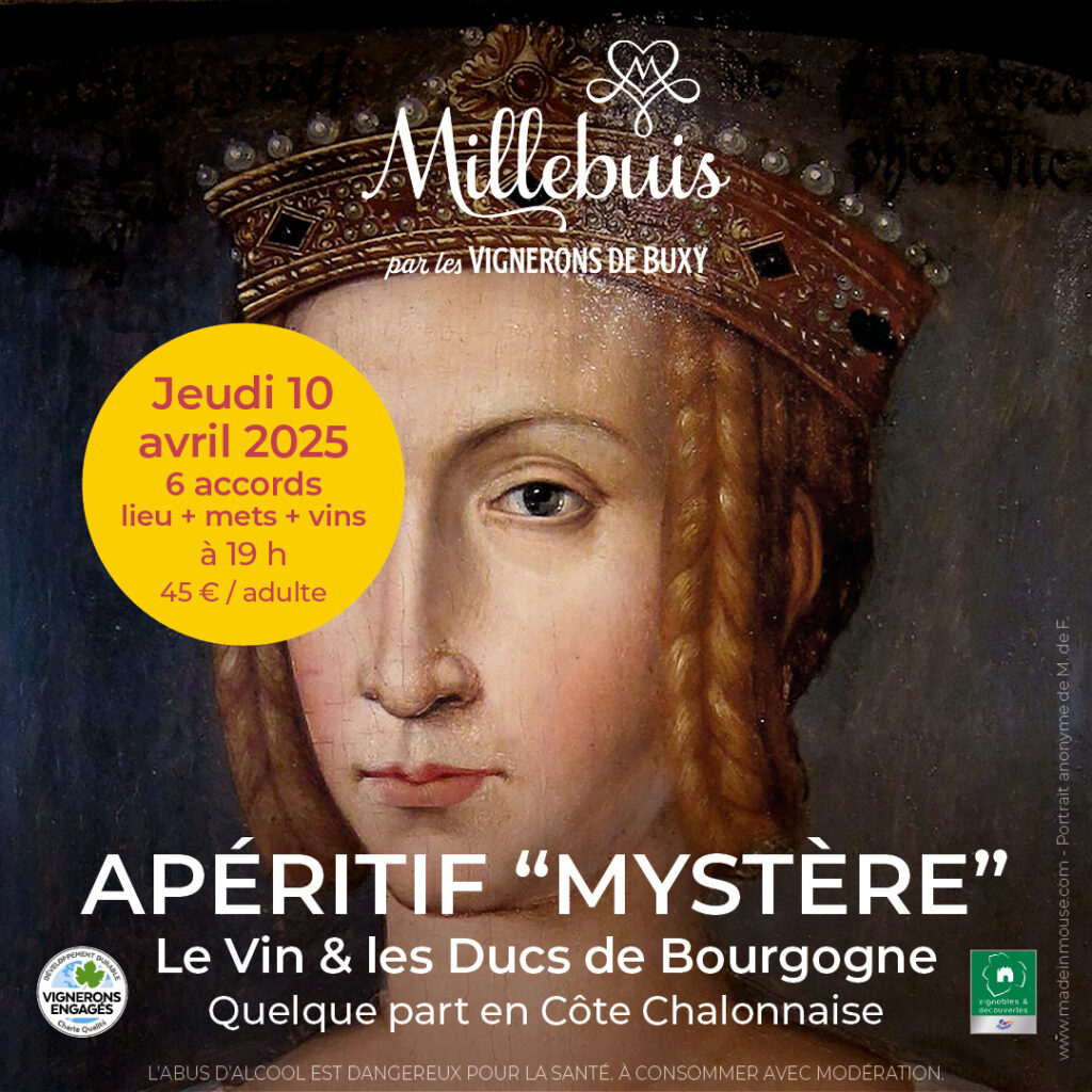 APÉRITIF MYSTÈRE LE VIN ET LES DUCS DE BOURGOGNE 2025