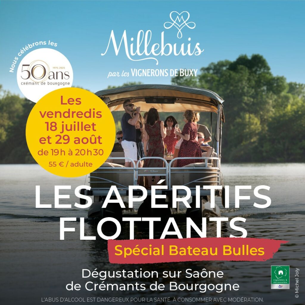 LES APÉRITIFS FLOTTANTS, SPÉCIAL BULLES