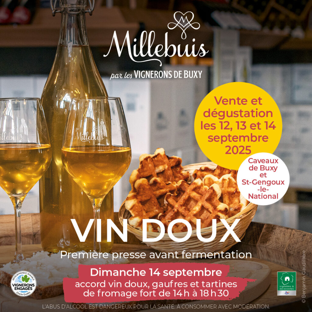 LE VIN DOUX 2025 ARRIVE DANS NOS CAVEAUX !